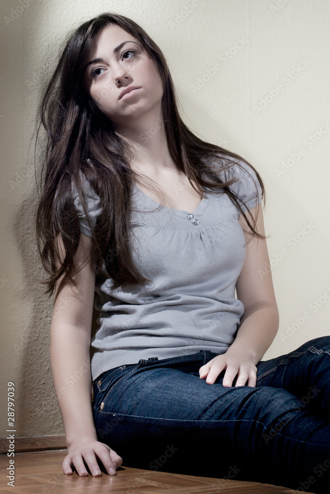 depressed teenager depressed teenager