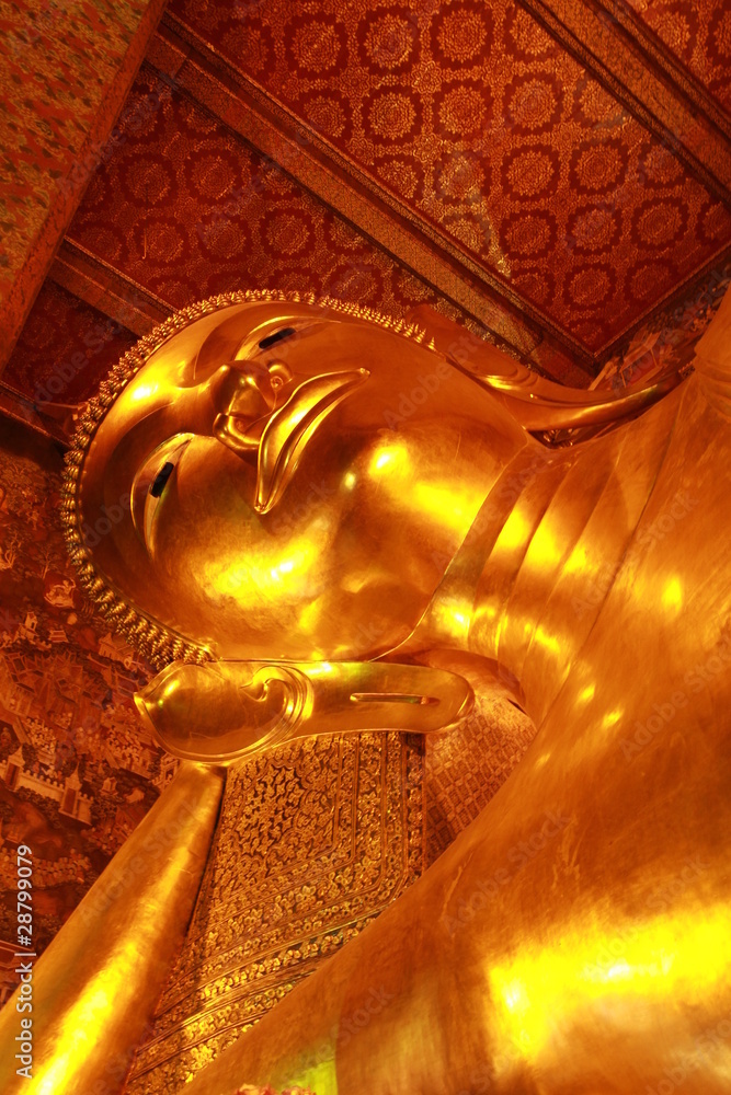 Recycling buddha at Wat Pho,Thailand.