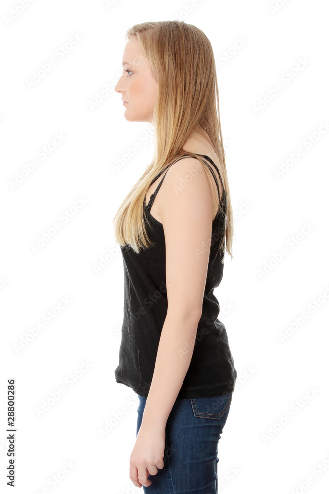 Fototapeta premium Portrait of a young woman