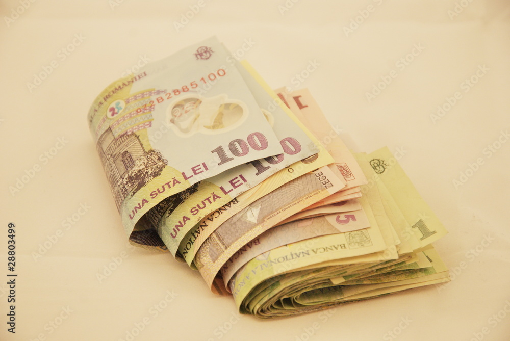 banconote rumene banconote rumene