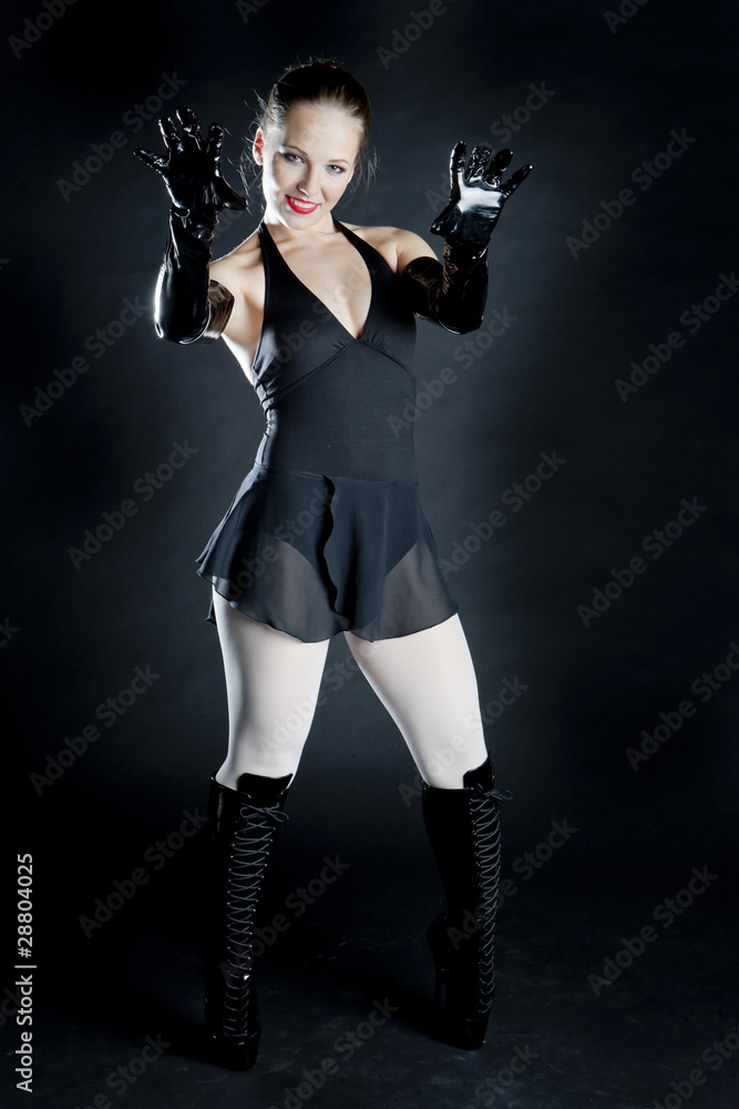ballet dancer in black clothes ballet dancer in black clothes