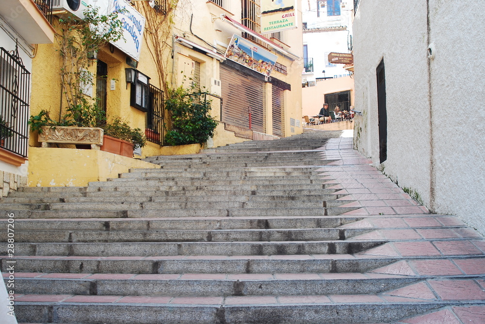 Obraz premium Street in Torremolinos