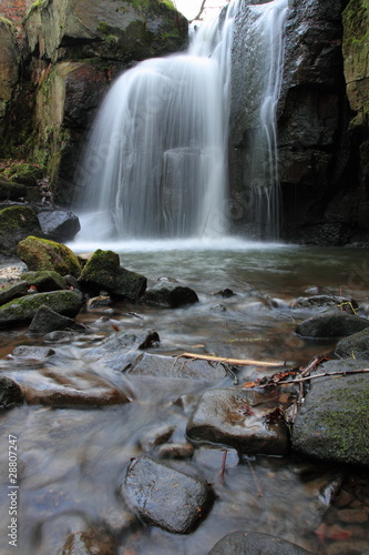 lumsdale waterfalls , matlock , derby