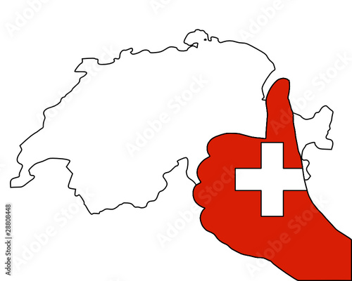 Schweiz Handzeichen