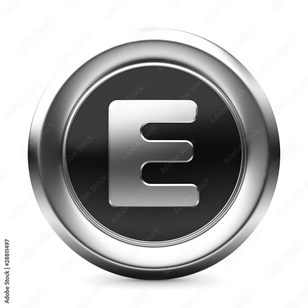 icon letter E icon letter E
