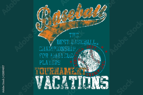 poster de beisbol