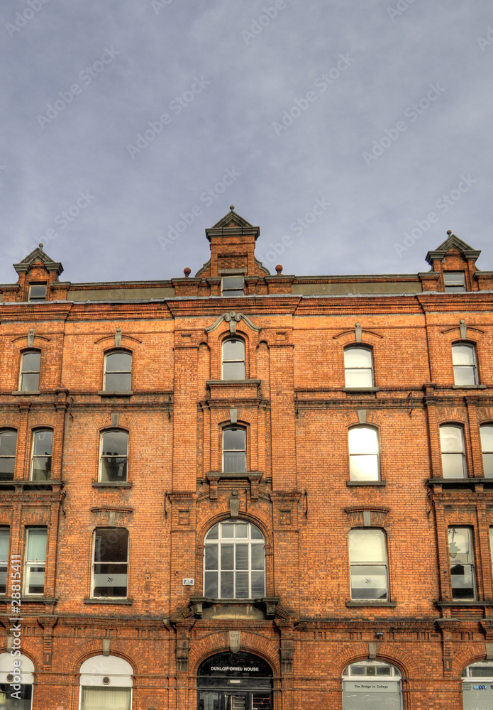 Fototapeta premium Irish House Front - Dublin, Ireland (Irland)