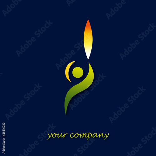 logo entreprise, énergie, gaz