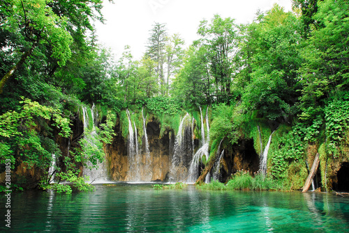 Fototapeta Naklejka Na Ścianę i Meble -  Waterfall at Plitvice national park