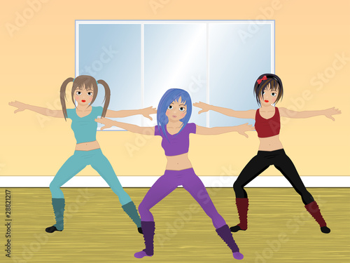 aerobics class