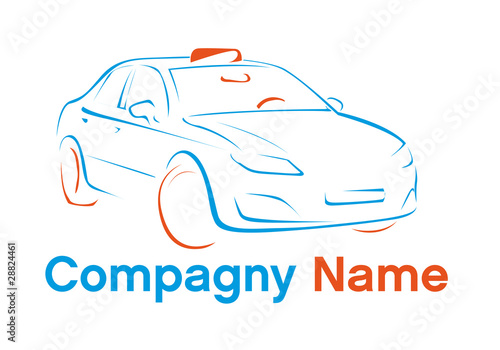logo entreprise, voiture