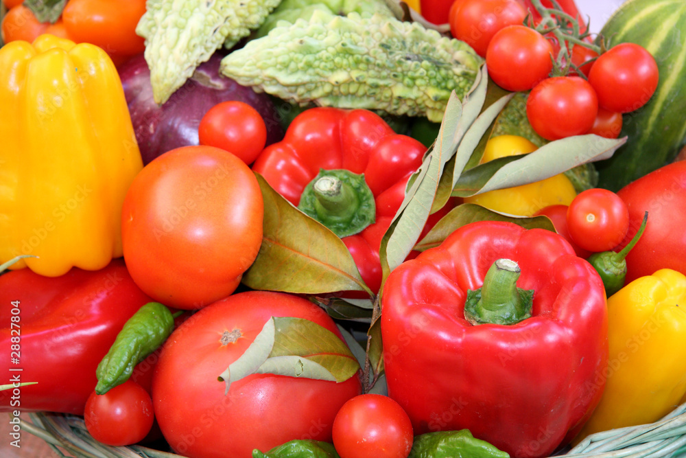 panier de légumes