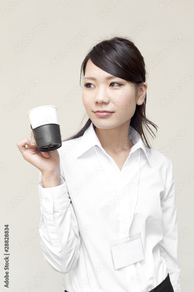a portrait of young business woman a portrait of young business woman