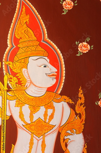 exquisite thai painting,thai style