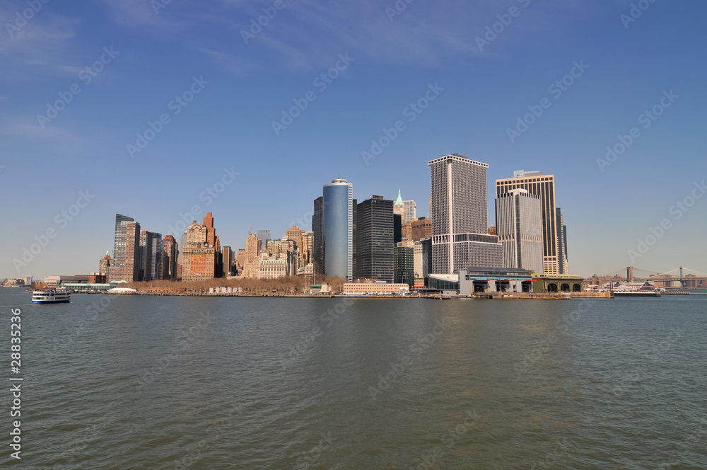 Naklejka premium New York City Skyline.