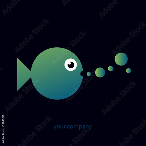 logo entreprise, poisson