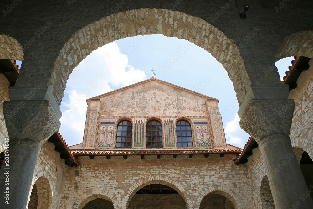 Old Roman-Catholic church in the Croatian city