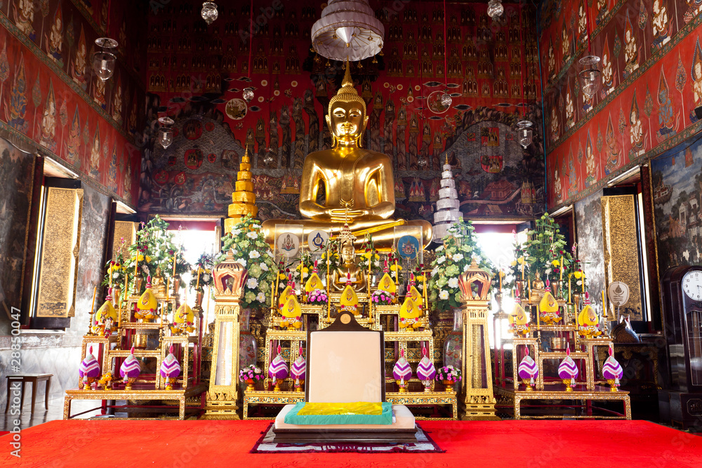 decorative golden buddha