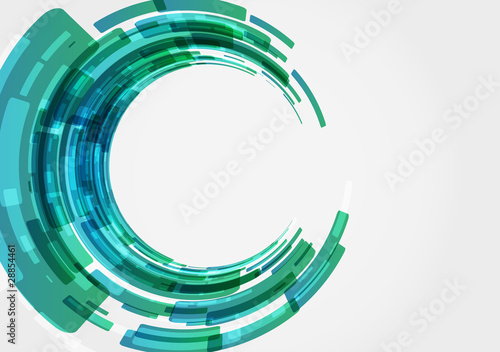 abstract modern background with round shapes