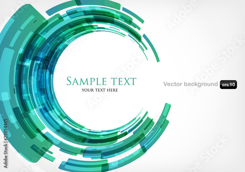 abstract modern background with round shapes