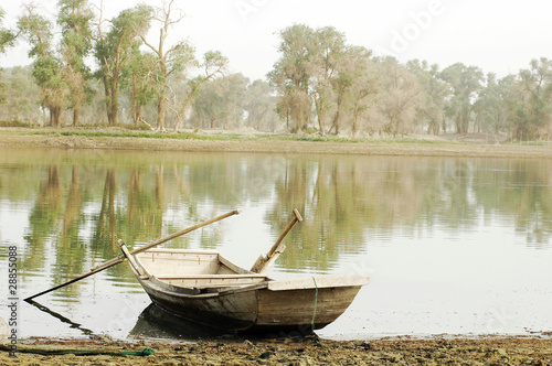 Boat at lake