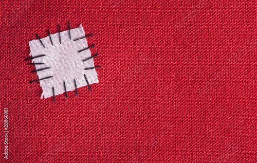 Patched cloth background photo