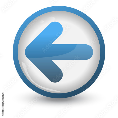 Symbole vectoriel flèche gauche 05