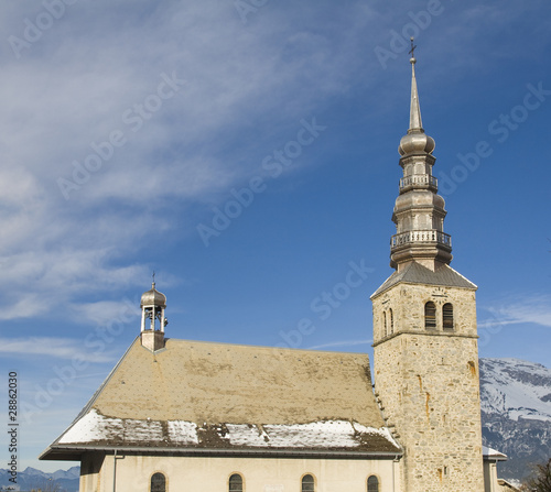 clocher de Combloux