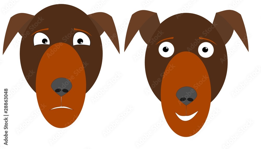 Sad dog funny store