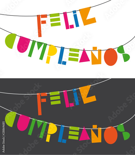 banderitas cumpleaños