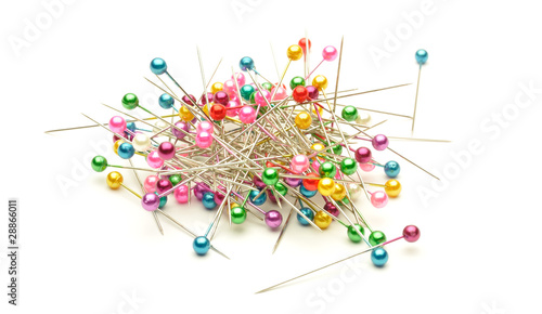 colored needles to sew