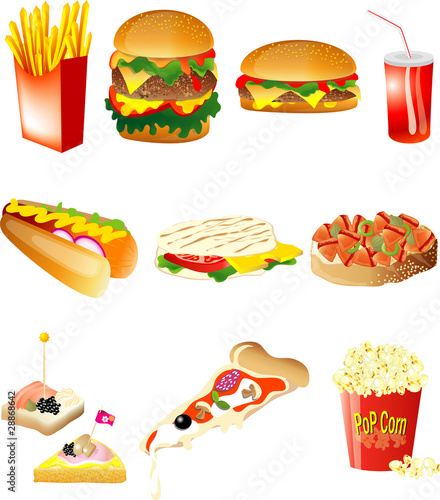 Fast Food Icons