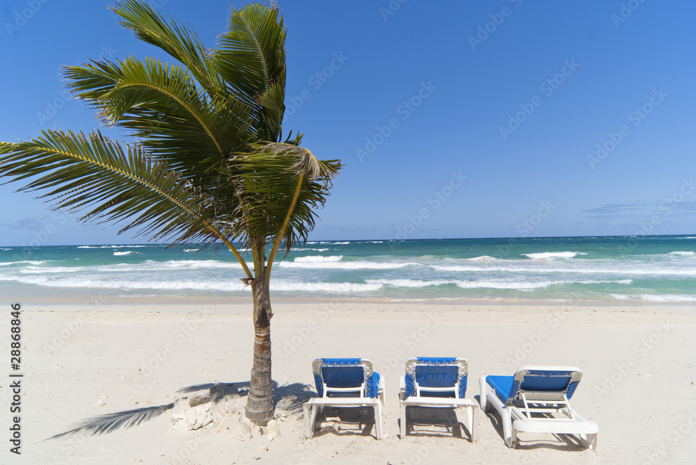 Dominican beach