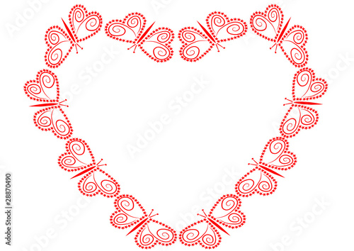 cuore di farfalle