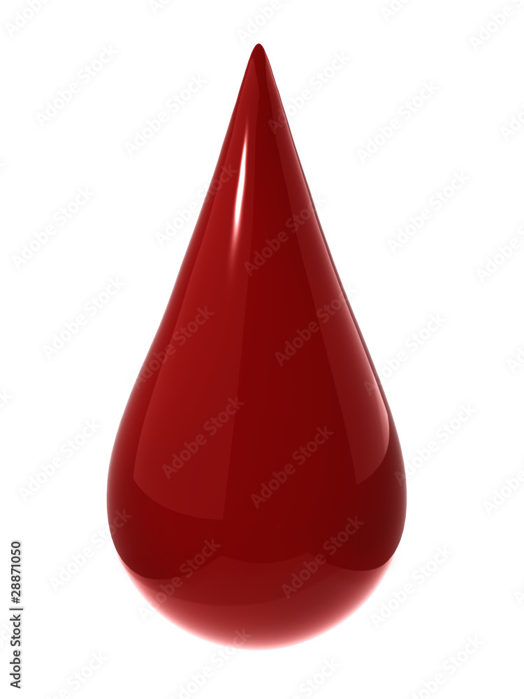 Drop of blood Drop of blood