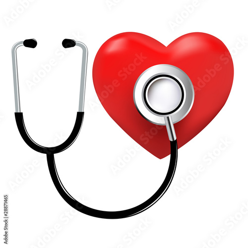 Stethoscope And Heart