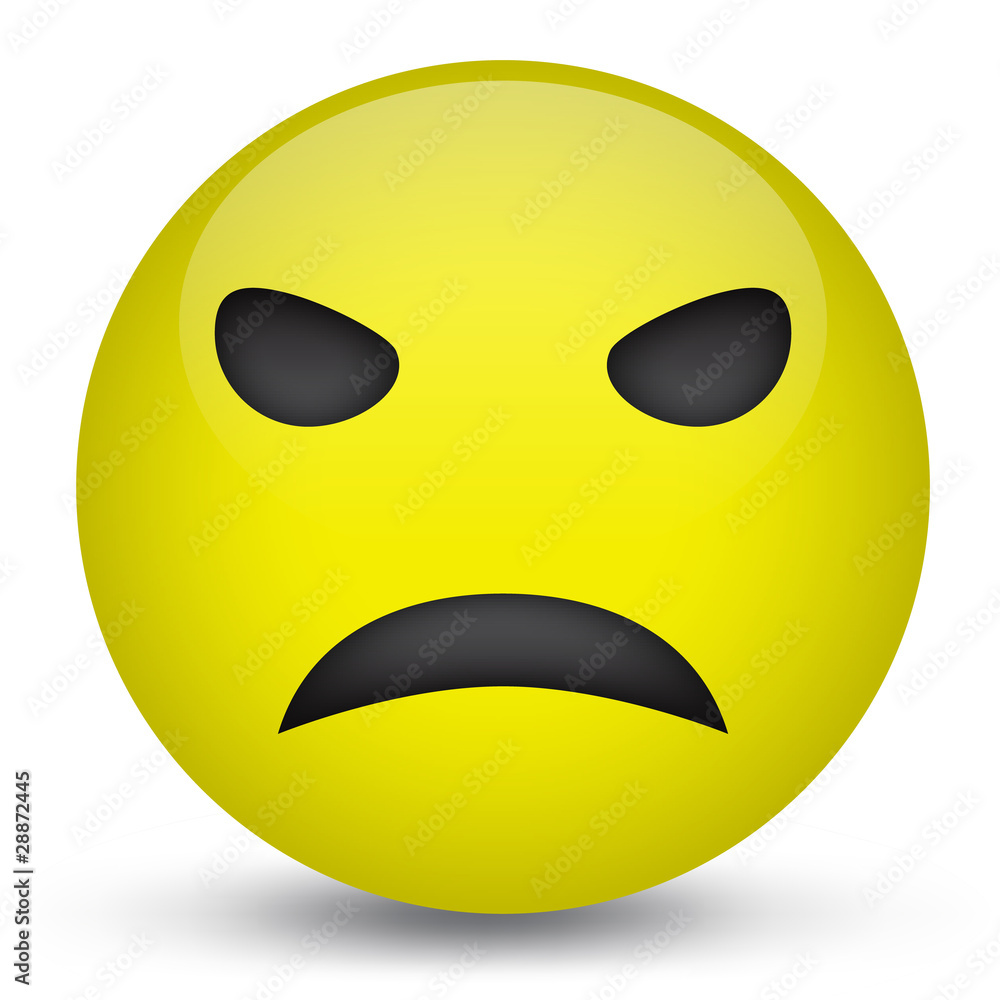 Fototapeta premium Unhappy Smiley