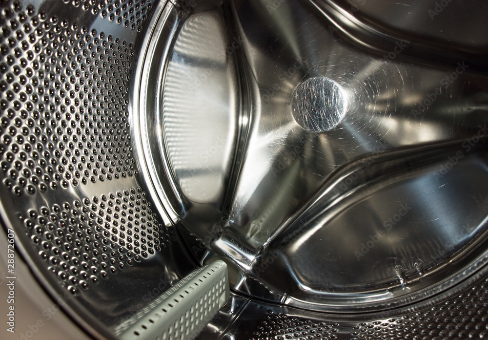 Inside the washing machine Inside the washing machine