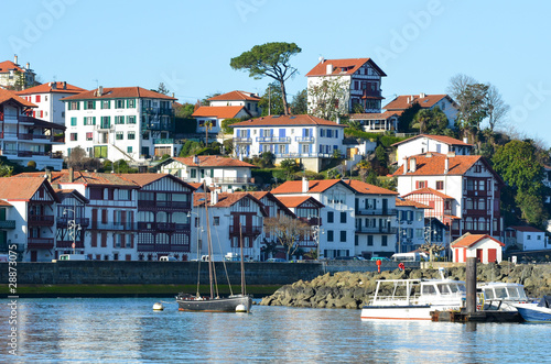 Le village de Ciboure en Pays Basque