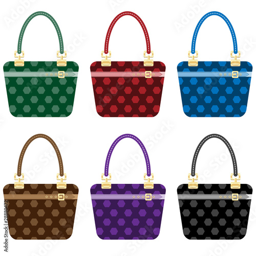 Ladies fashion handbags set