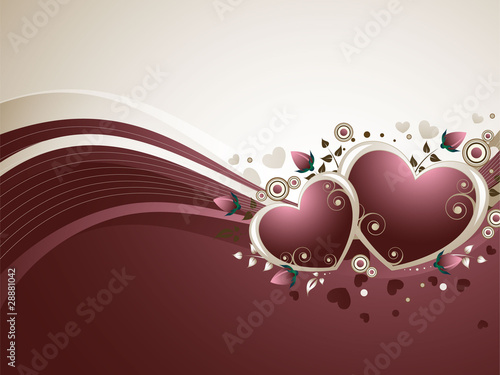 Rose Valentine's Background