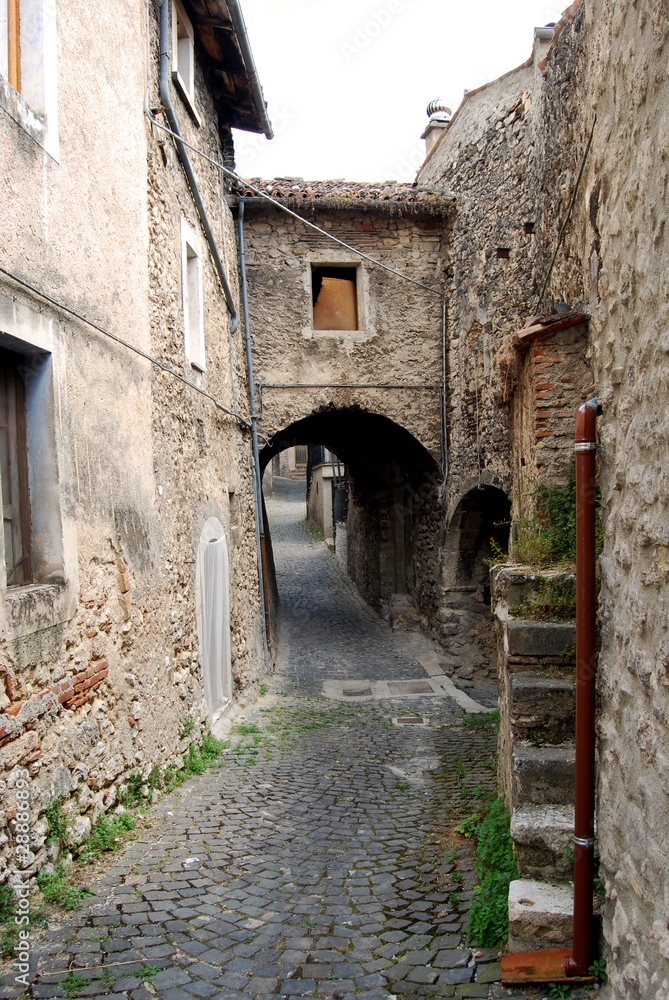 Old Lane - Assergi - Abruzzo - Italy -