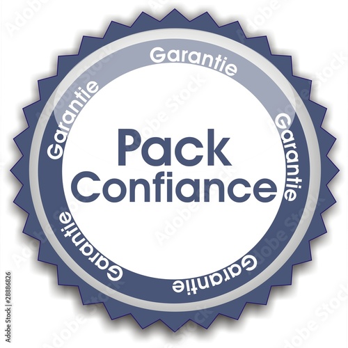 étiquette pack confiance