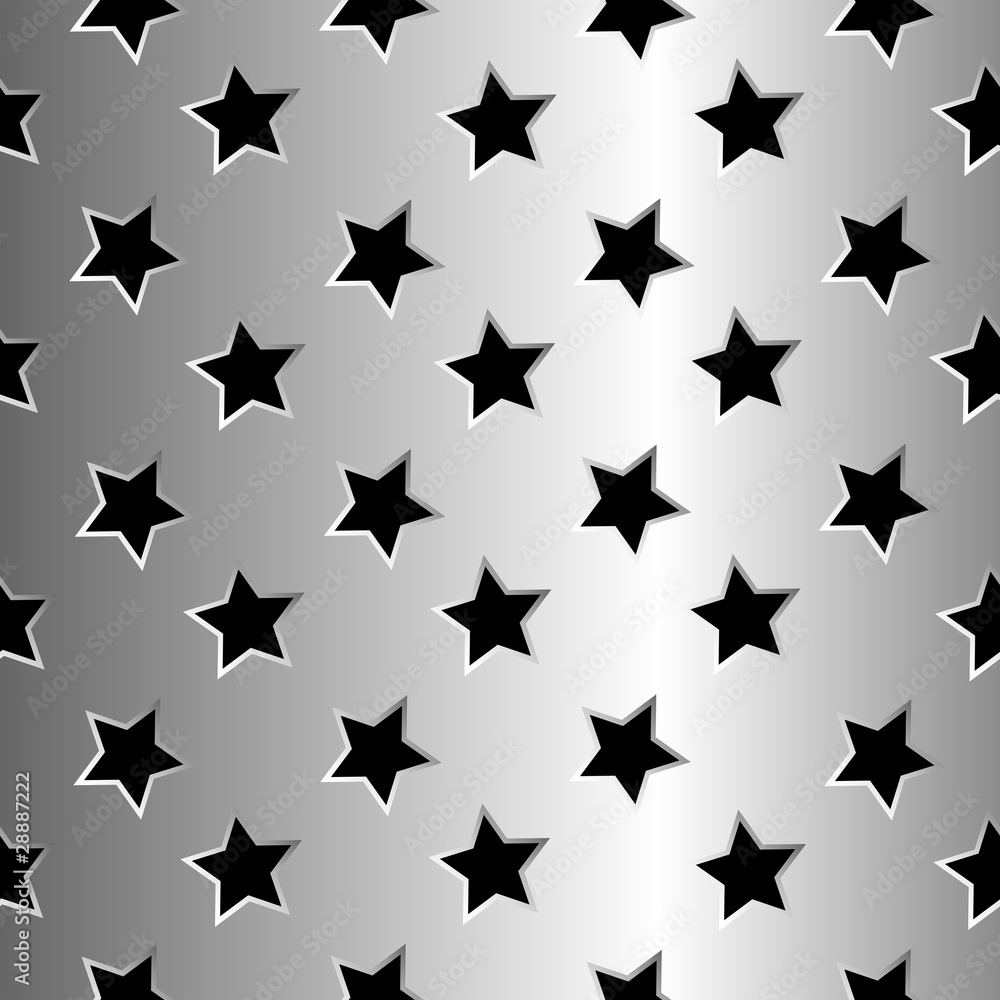 Obraz premium metallic stars texture