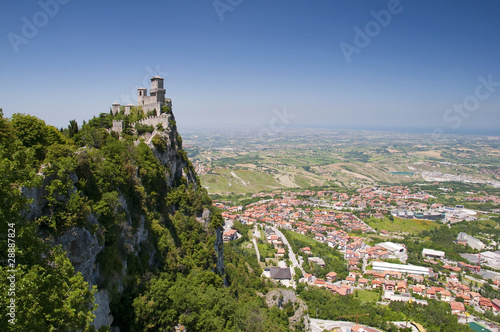 First Tower Guaita Horizontal view at Repubblica di San Marino