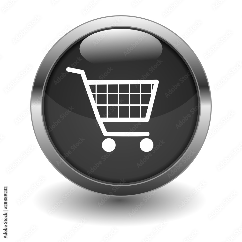 Button Einkaufswagen Button Einkaufswagen