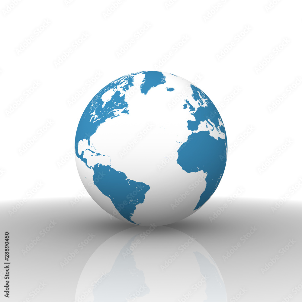 Fototapeta premium World map