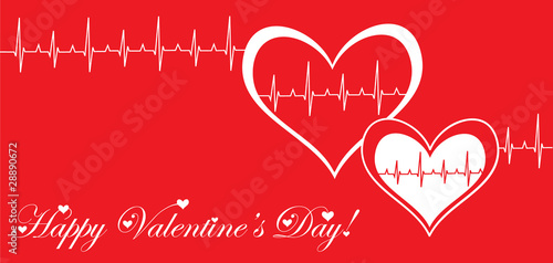 valentine's day postcard