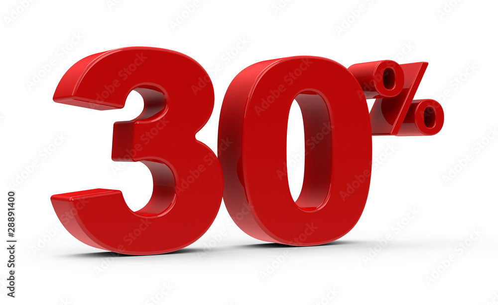 30 Prozent 30 Prozent