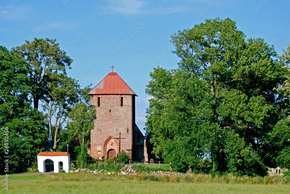 Obraz premium kościółek